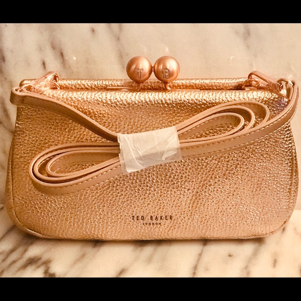 Ted Baker Chrina Leather Crossbody Bag  NWT